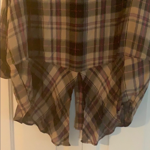 Max Studio button up plaid shirt - Picture 7 of 7